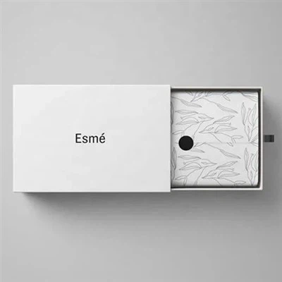 صندوق هدايا درج التغليف المنزلق للدرج البيئي