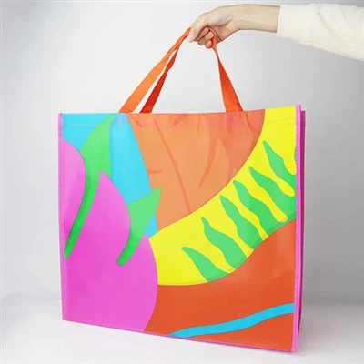 حقيبة تسوق غير منسوبة مخصصة مخصصة للبيئة قابلة لإعادة التدوير